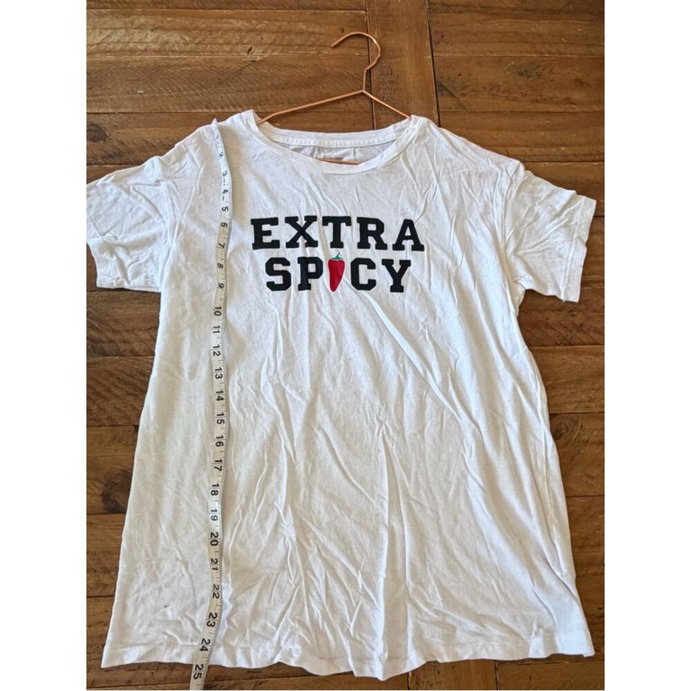 PINK Victoria secret extra spicy logo t shirt size XS - Picture 5 of 6